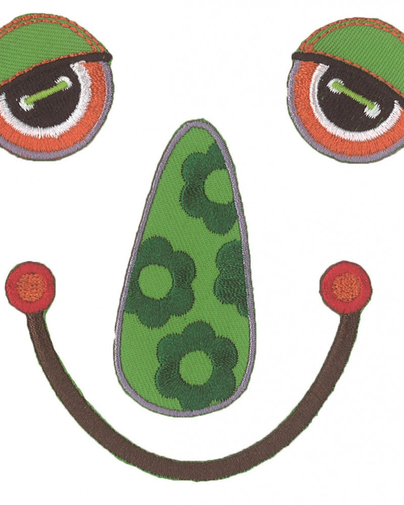 EYE SEE YOU "Face Flowernose" zum Aufbügeln