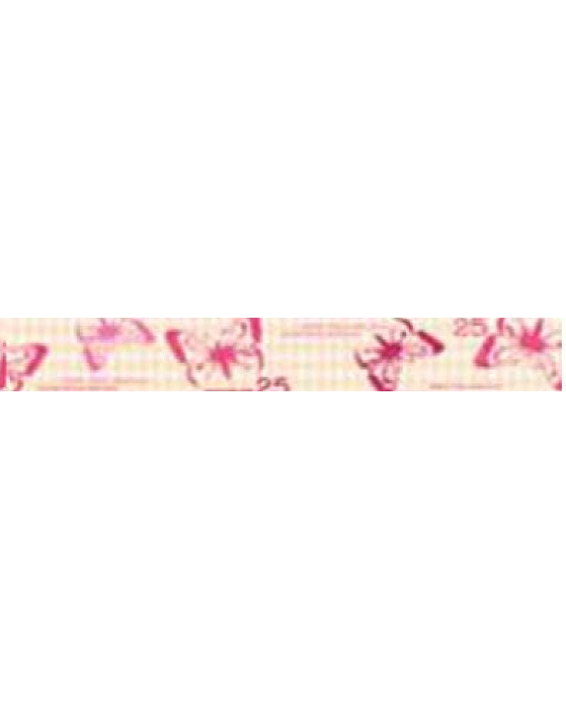 Washi-Tape 15mmx10m lachs, mit Schmetterling