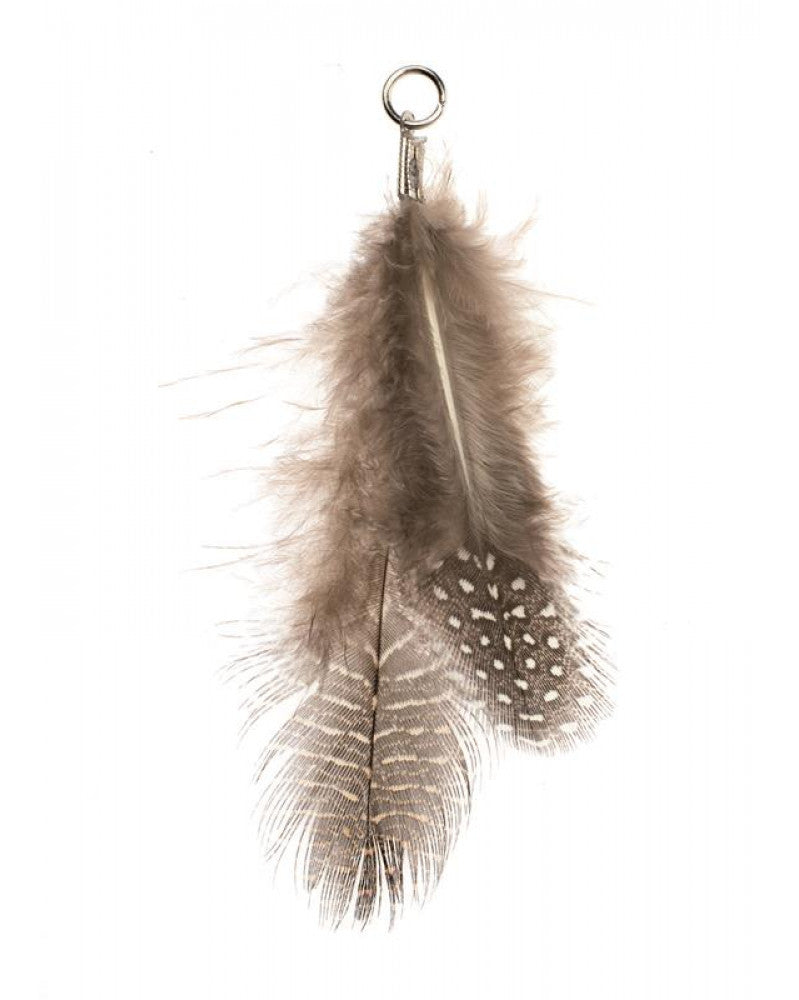 Deko-Feder mit Öse ca. 9-11cm