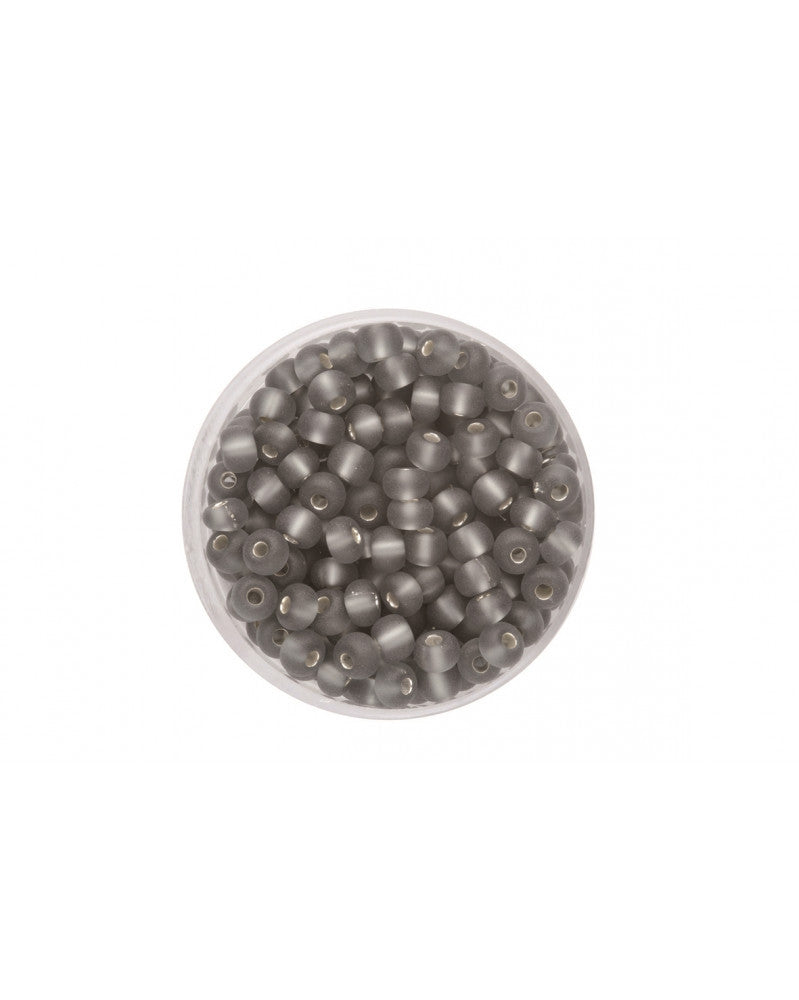 Rocailles 4,5mm Silbereinzug