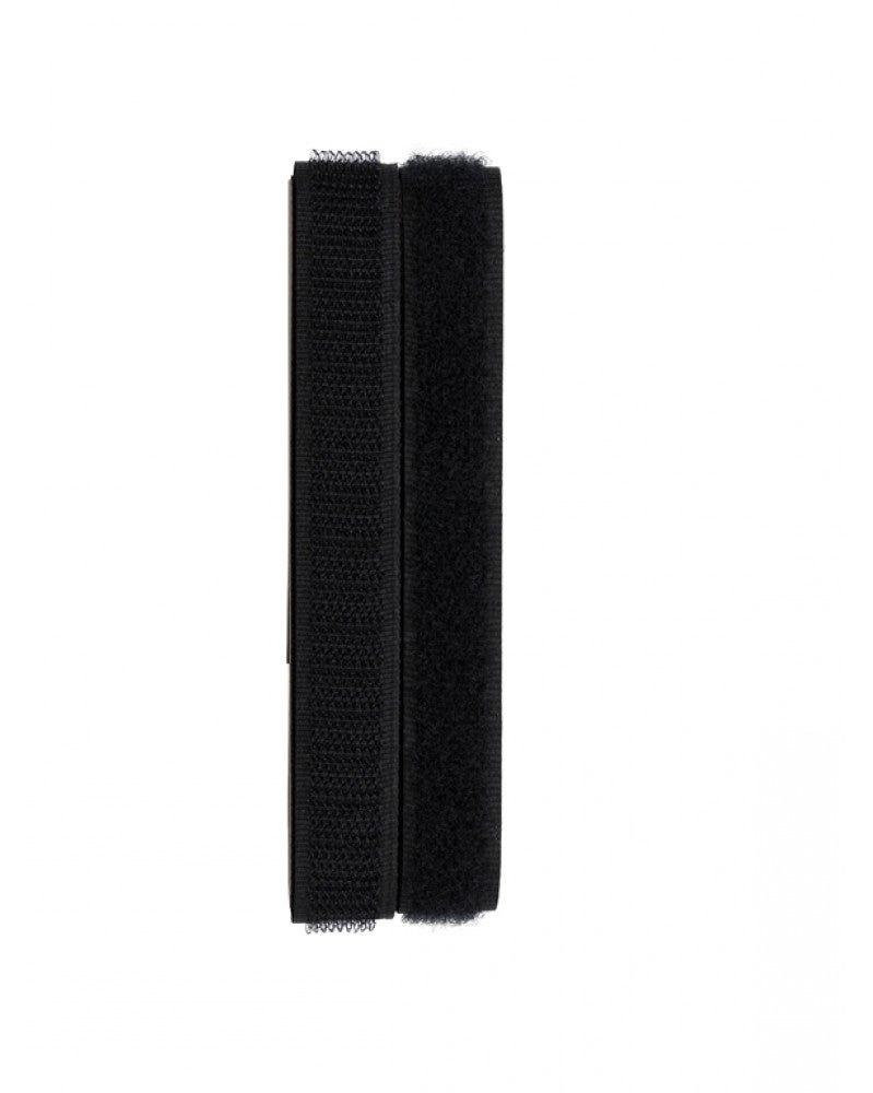 Klettband, 50cm x 16mm, schwarz