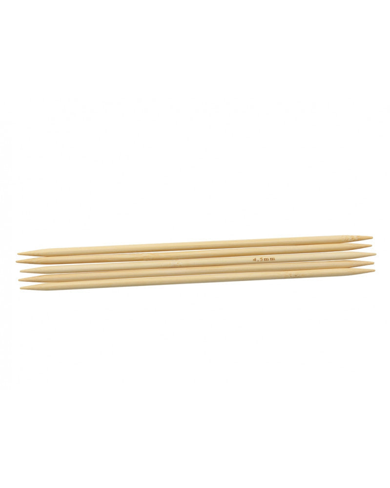 Nadelspiel, Bambus, 4,5mm, 20cm