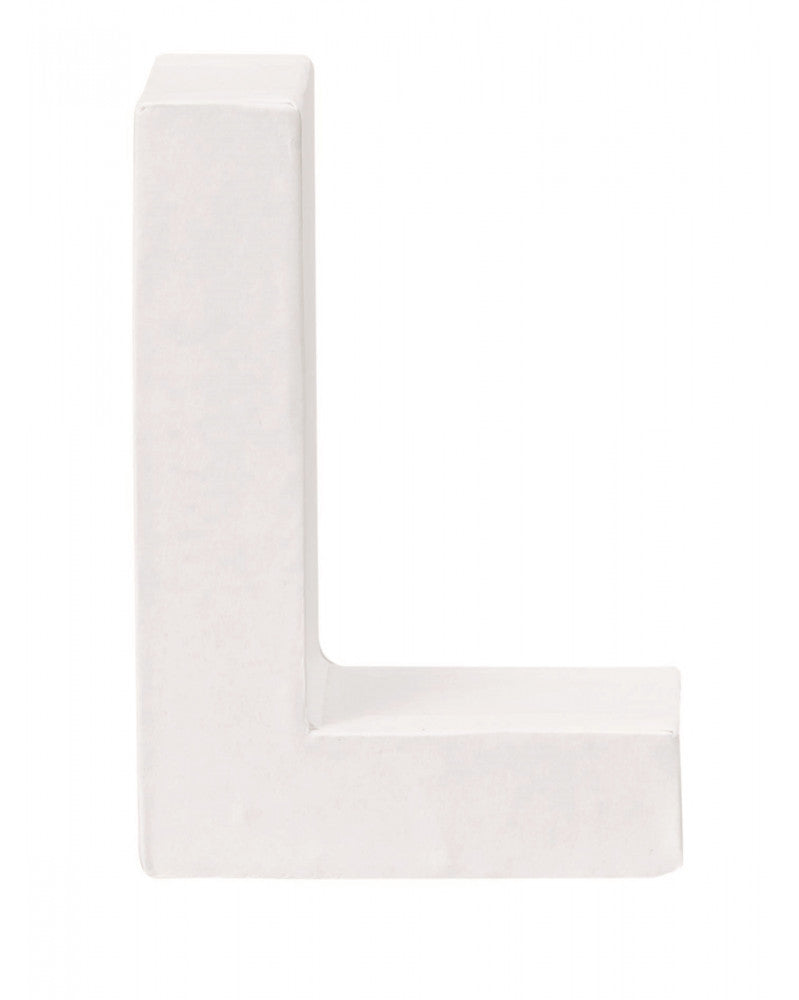 Papp-Buchstabe L 10x3,5cm FSC Mix