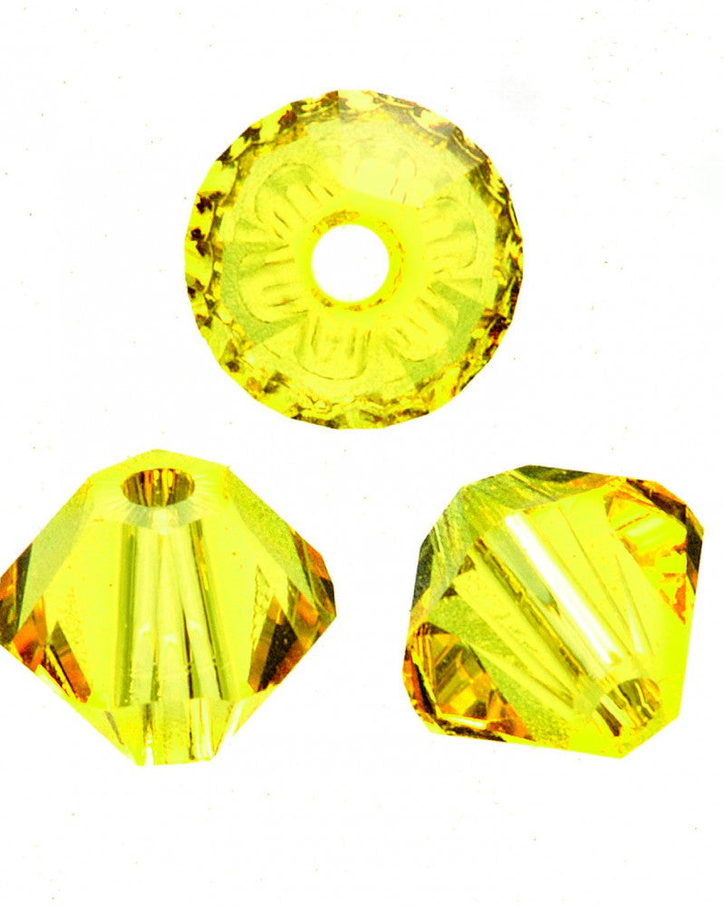 Glasschliffspitzperle