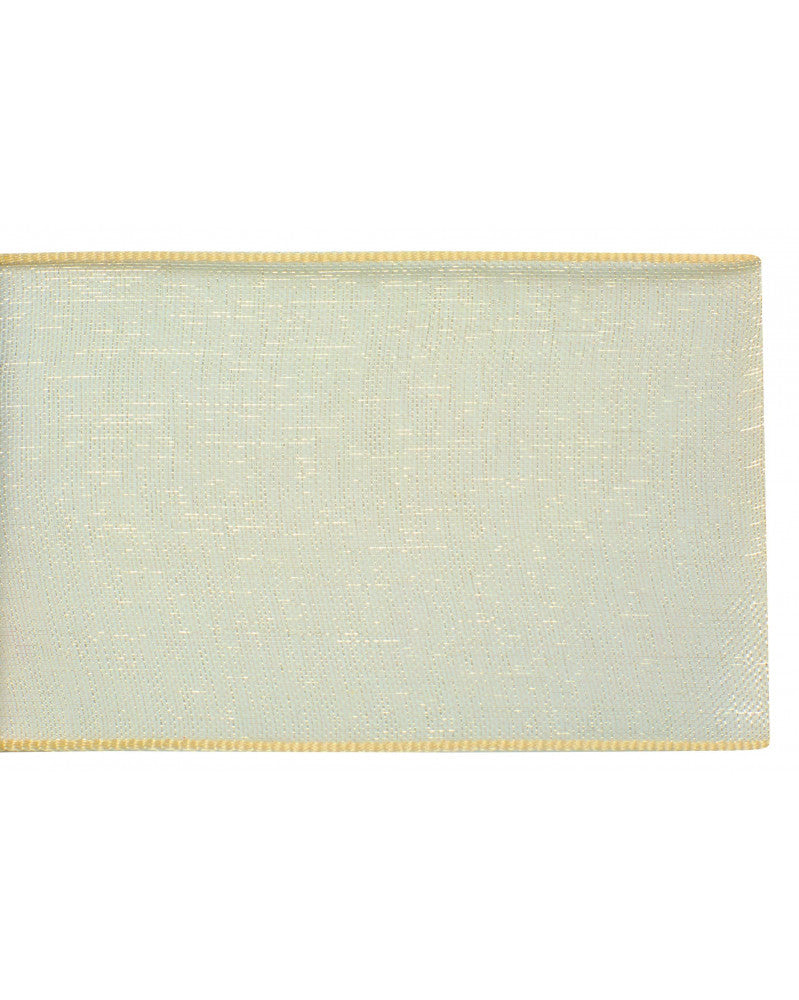 Organza Band 38mm 5m, creme