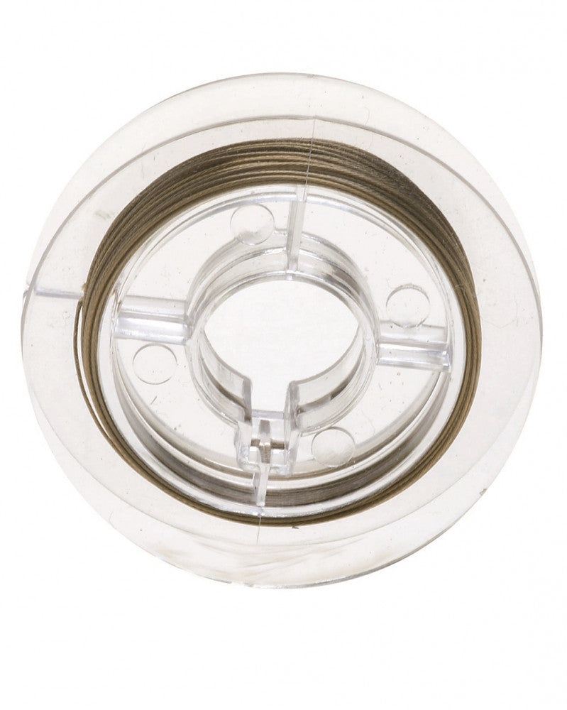 Edelstahldraht goldf. 0,38mm, nylonbeschichtet 5m