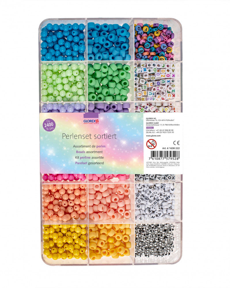Perlenset 3, sortiert