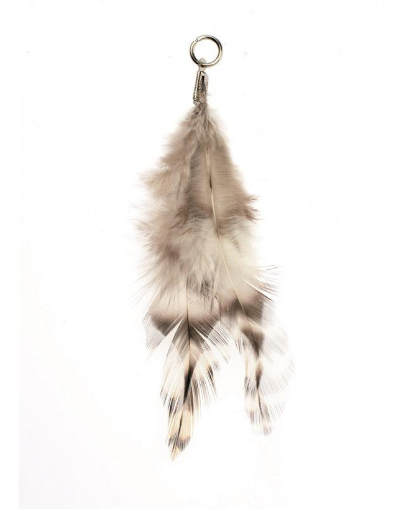 Deko-Feder mit Öse ca. 9-11cm