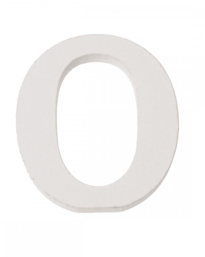 Buchstabe O 5,5x0,9cm 1Stk. MDF