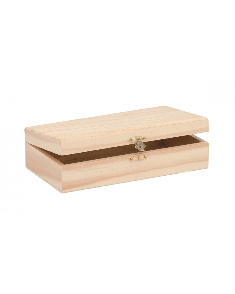 Holzbox recht. 20,5x12,5x6cm Glorex