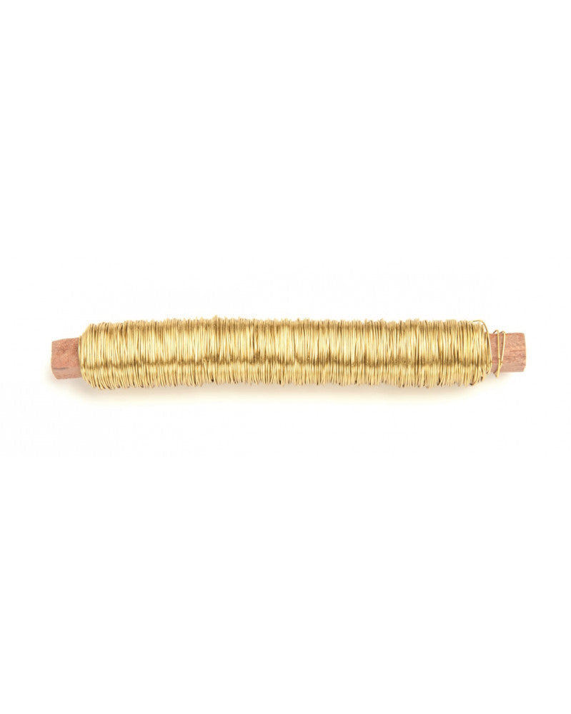 Wickeldraht goldfarben 0,5mm