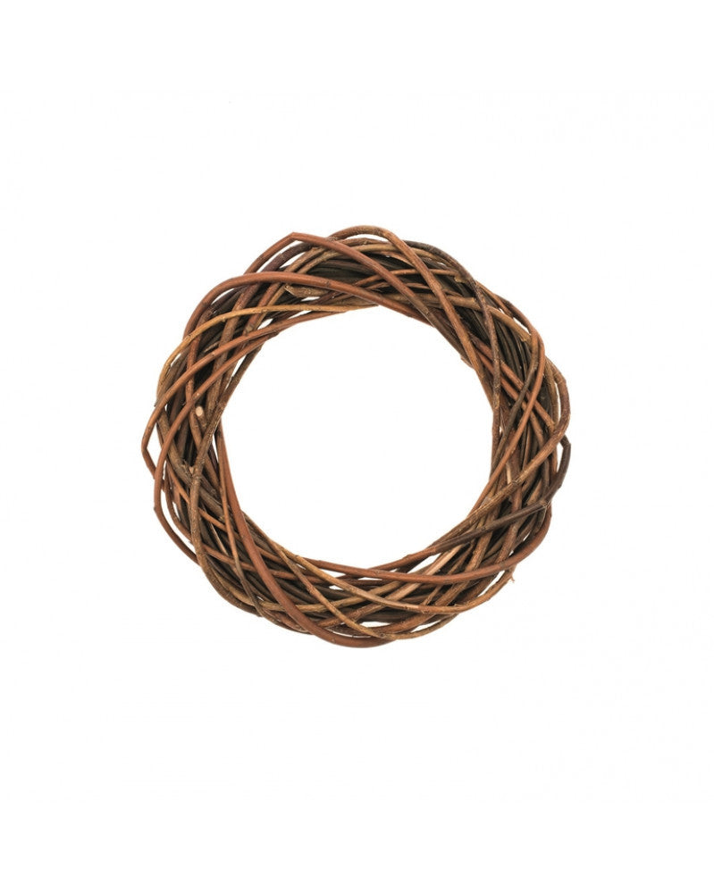 Rattan-Kranz, braun, 25x4,5cm