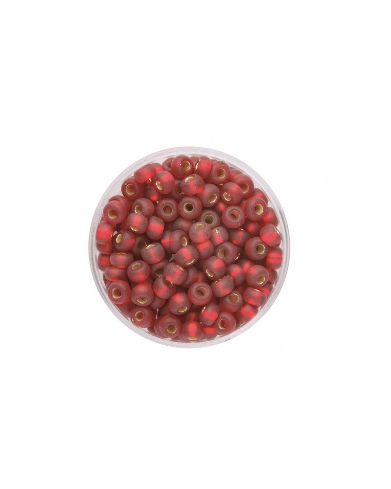 Rocailles 4,5mm Silbereinzug