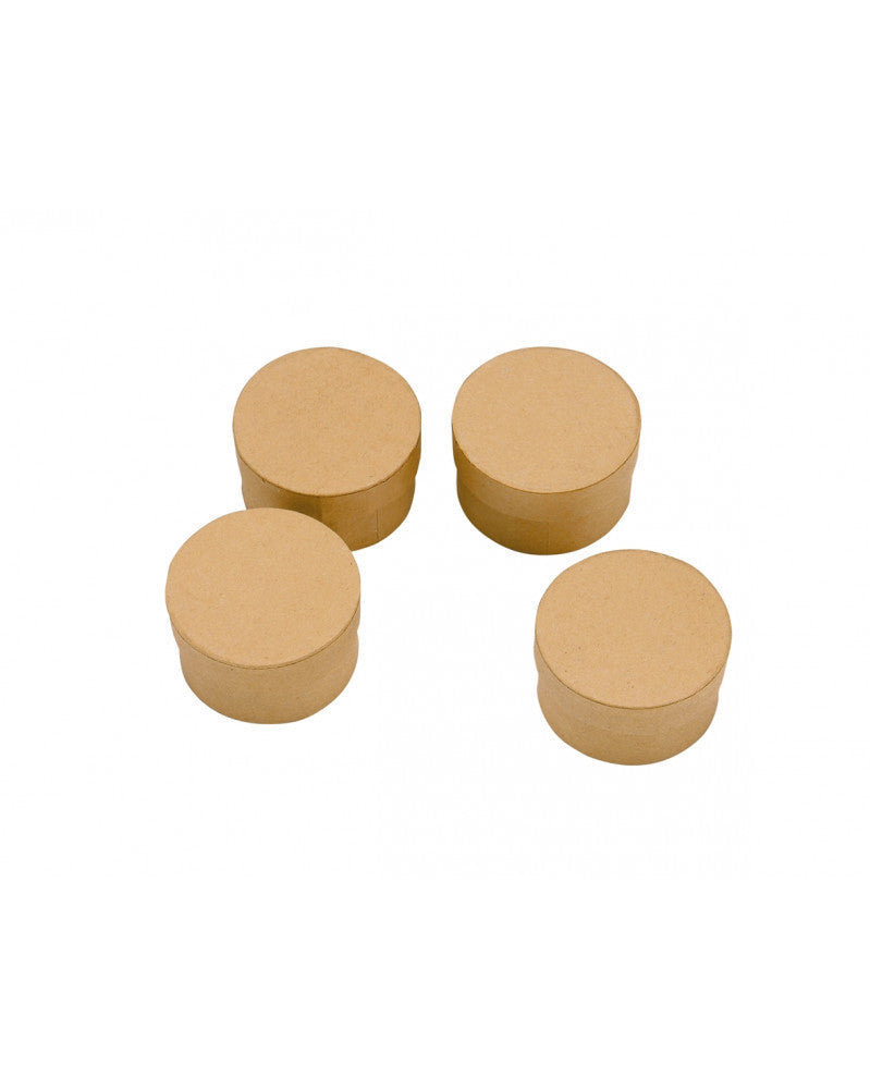 Mini-Boxen-Set aus Pappe 4-tlg