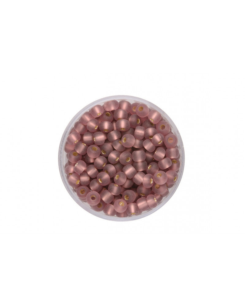Rocailles 4,5mm Silbereinzug