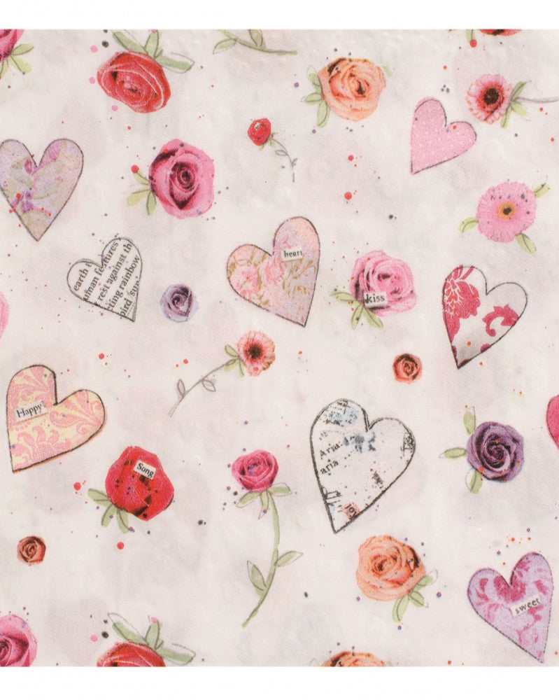 Papierservietten-Set 33x33cm 5x2 Motive "Love"