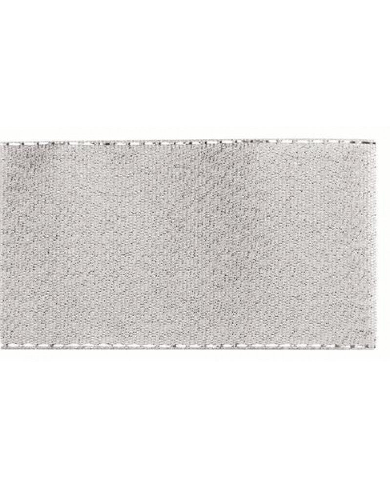 Glitterband silber 38mm 5m