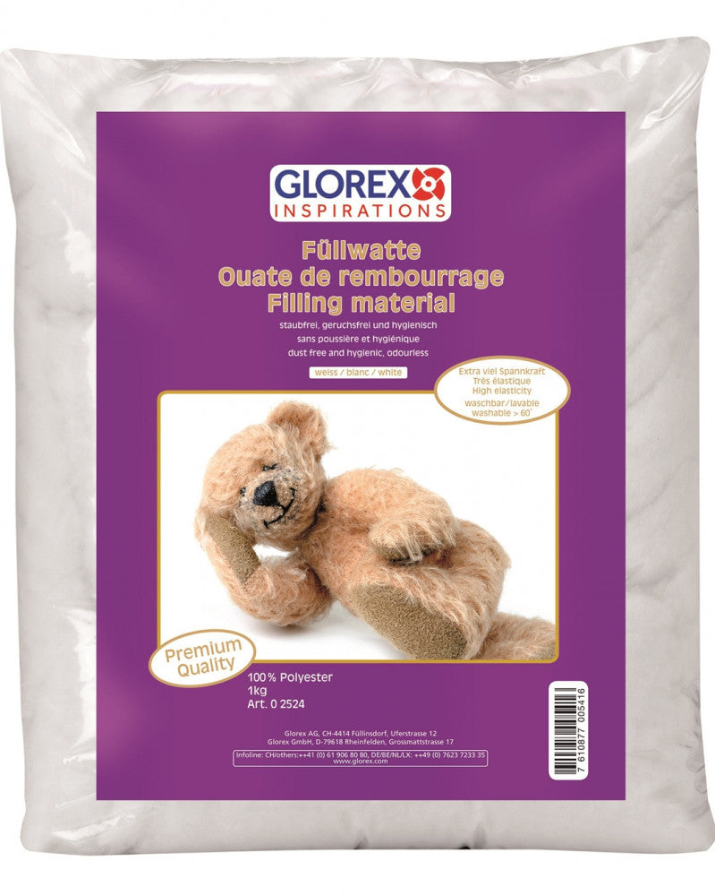 Füllwatte, weiss 1kg