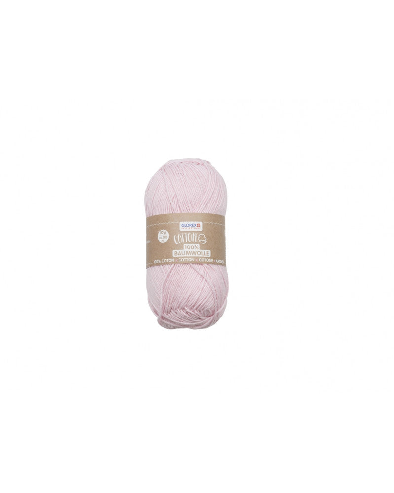 Cotton 100% Baumwolle, 50g, rosa