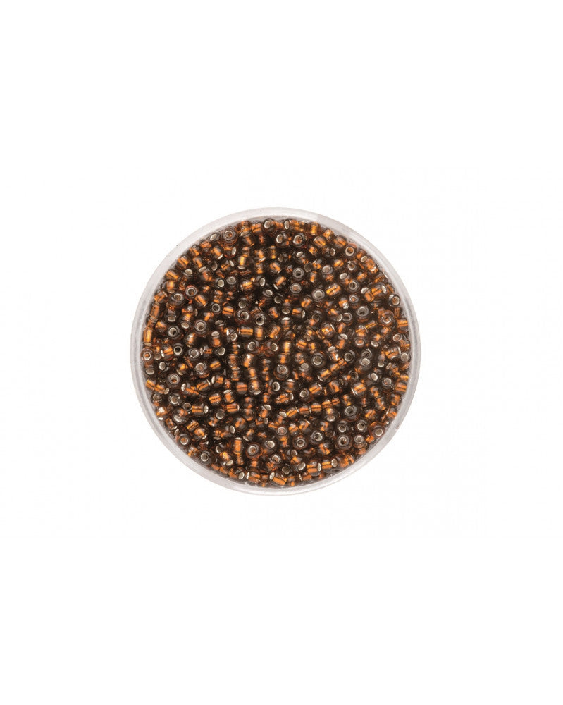 Rocailles 2,6mm Silbereinzug