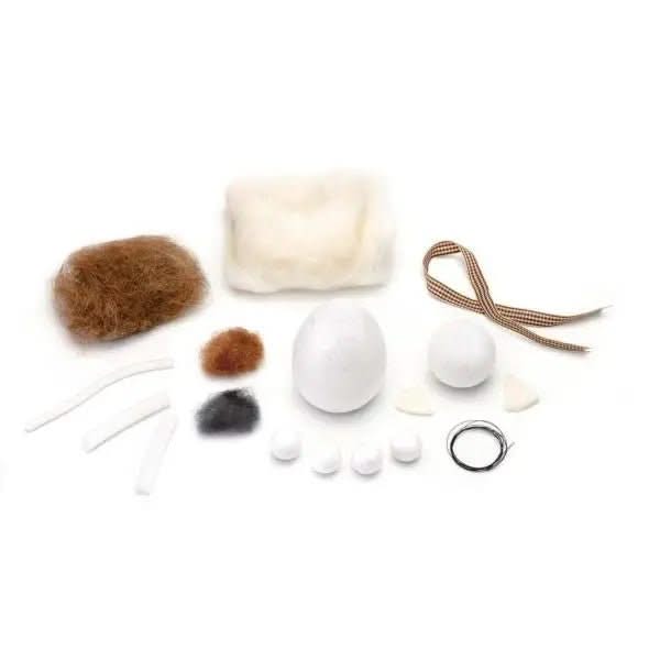 Filz-Creativ-Set Katze, 9,0x8,0cm - Kidis Art