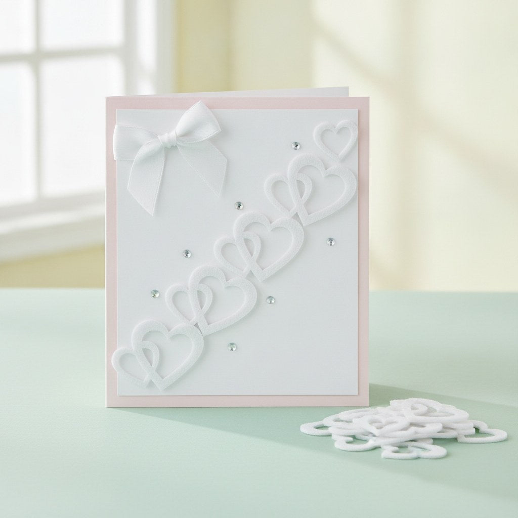 Filz-Herzen, 8St. 5cm - Kidis Art