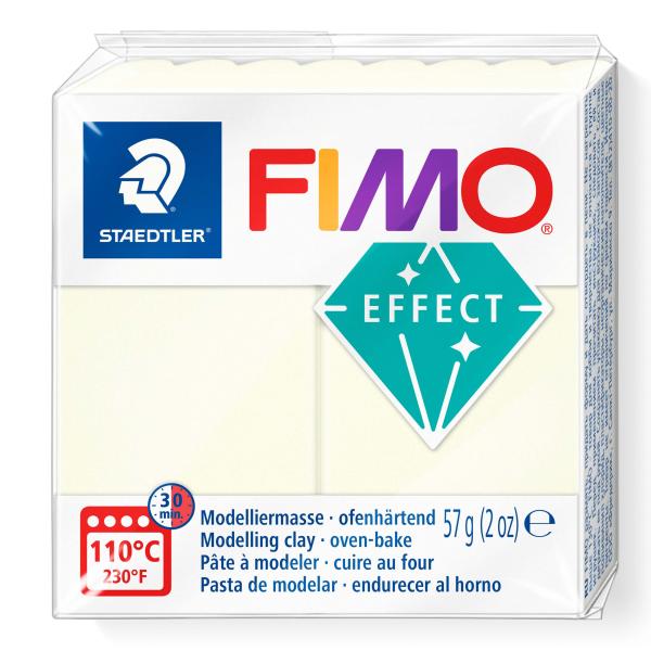 Fimo effect 57g nachtleuchtend - Kidis Art