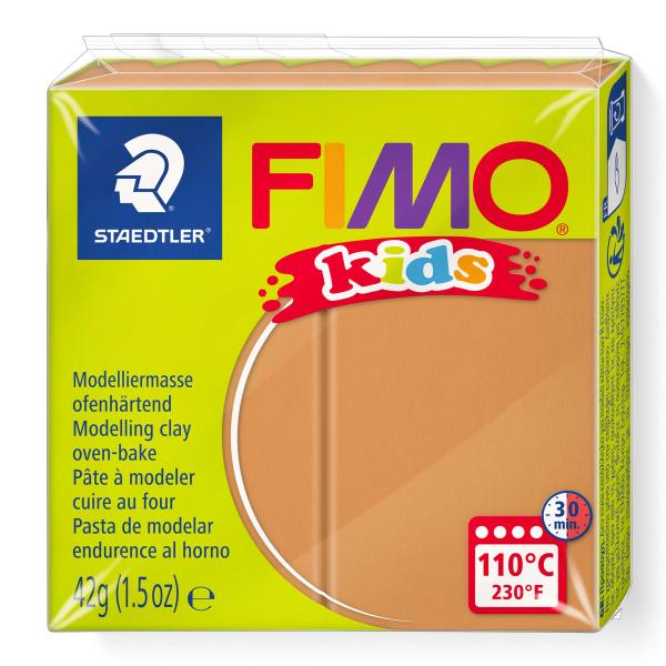FIMO kids 42g hellbraun - Kidis Art