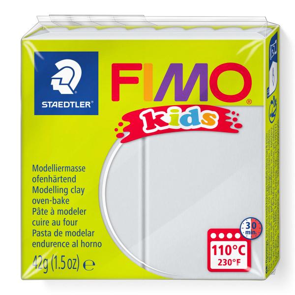FIMO kids 42g hellgrau - Kidis Art