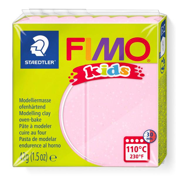 FIMO kids 42g Pearl hellpink - Kidis Art