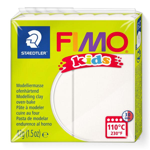 FIMO kids 42g weiss - Kidis Art