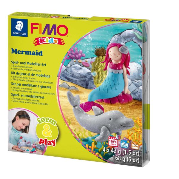 FIMO kids form & play Mermaid - Kidis Art