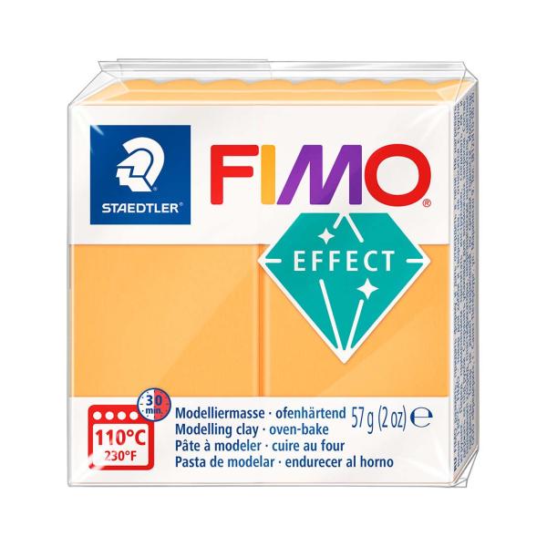 FIMO soft 57g effect neon orange - Kidis Art