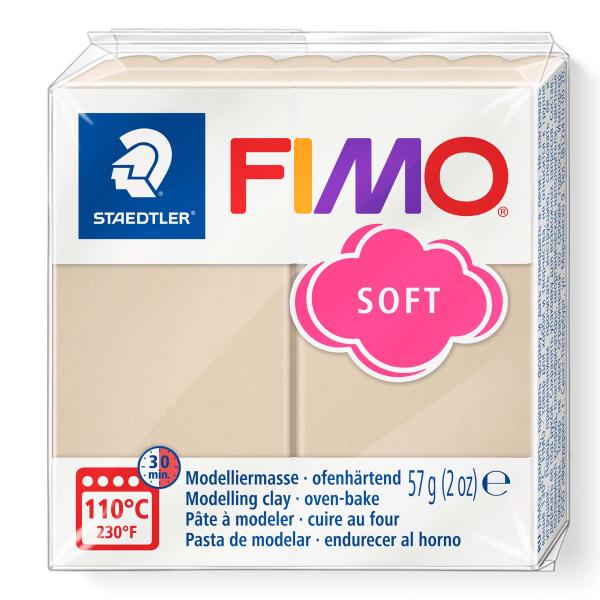 Fimo Soft 57g sahara - Kidis Art