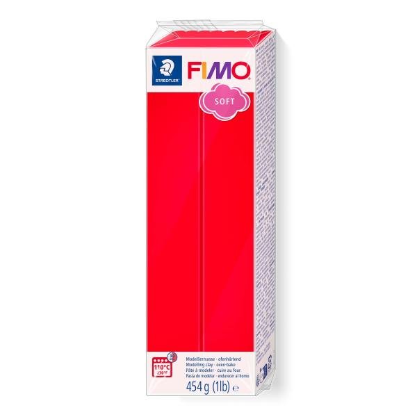 FIMO Soft Großblock 454g Farbe indischrot - Kidis Art