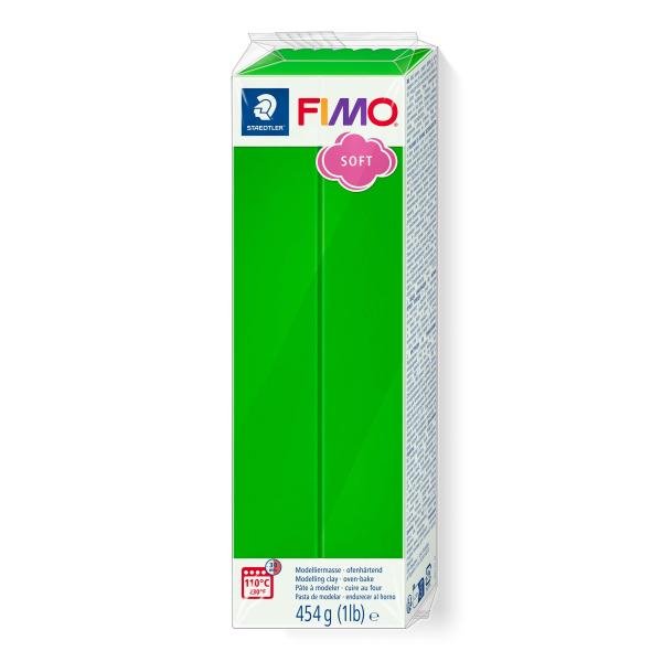 FIMO Soft Großblock 454gr. Farbe tropischgrün - Kidis Art