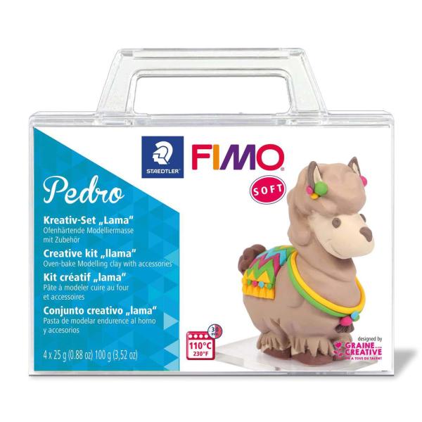 FIMO soft Set im Koffer Lama pedro - Kidis Art