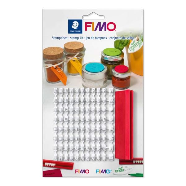 FIMO Stempelset mit 88 Zeichen - Kidis Art