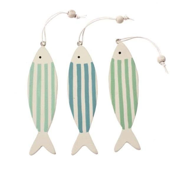 Fische 6St 10x2,7x0,6cm - Kidis Art