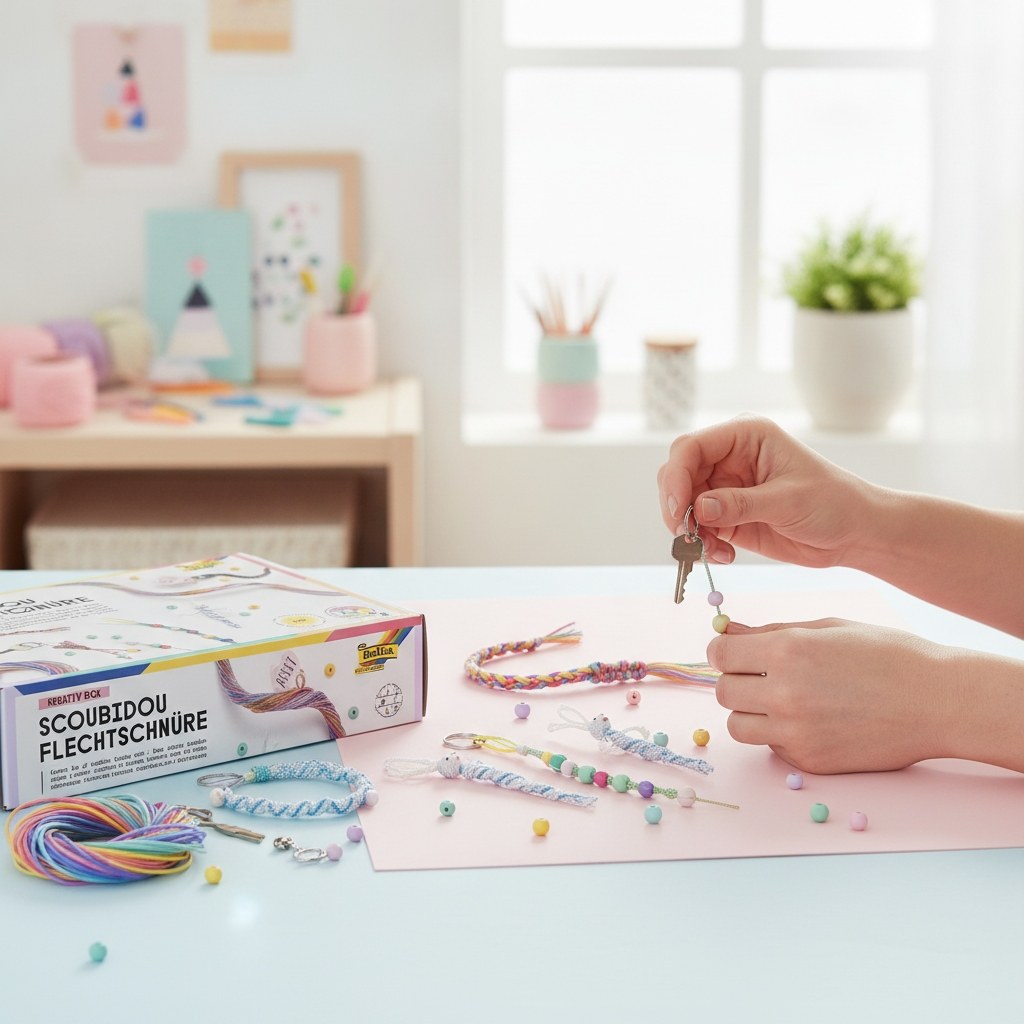 Flechtschnur Bastel-Set - Kidis Art
