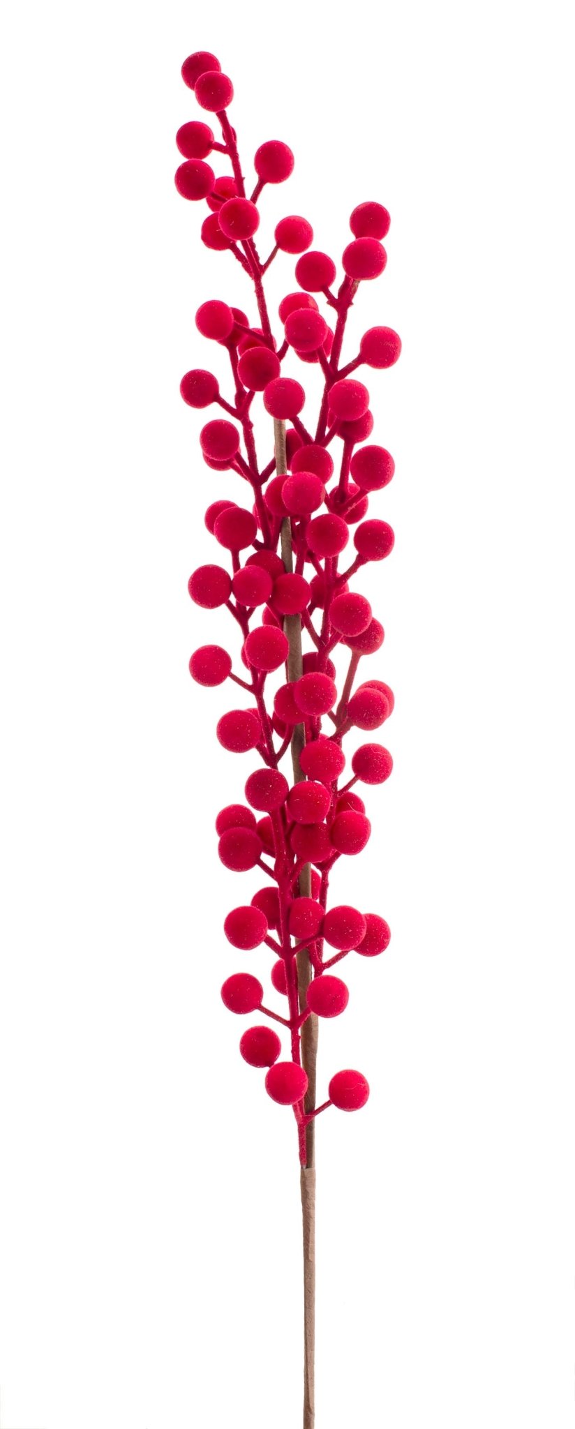 Flocken-Beerenzweig rot Lg. 66cm - Kidis Art