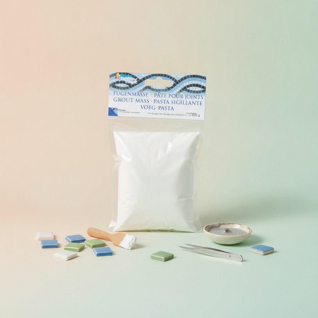 Fugenweiss für Mosaik 200g - Kidis Art