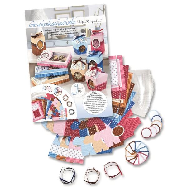 Geschenk-Schachteln, 9 Stück "Süsses Verpacken", - Kidis Art