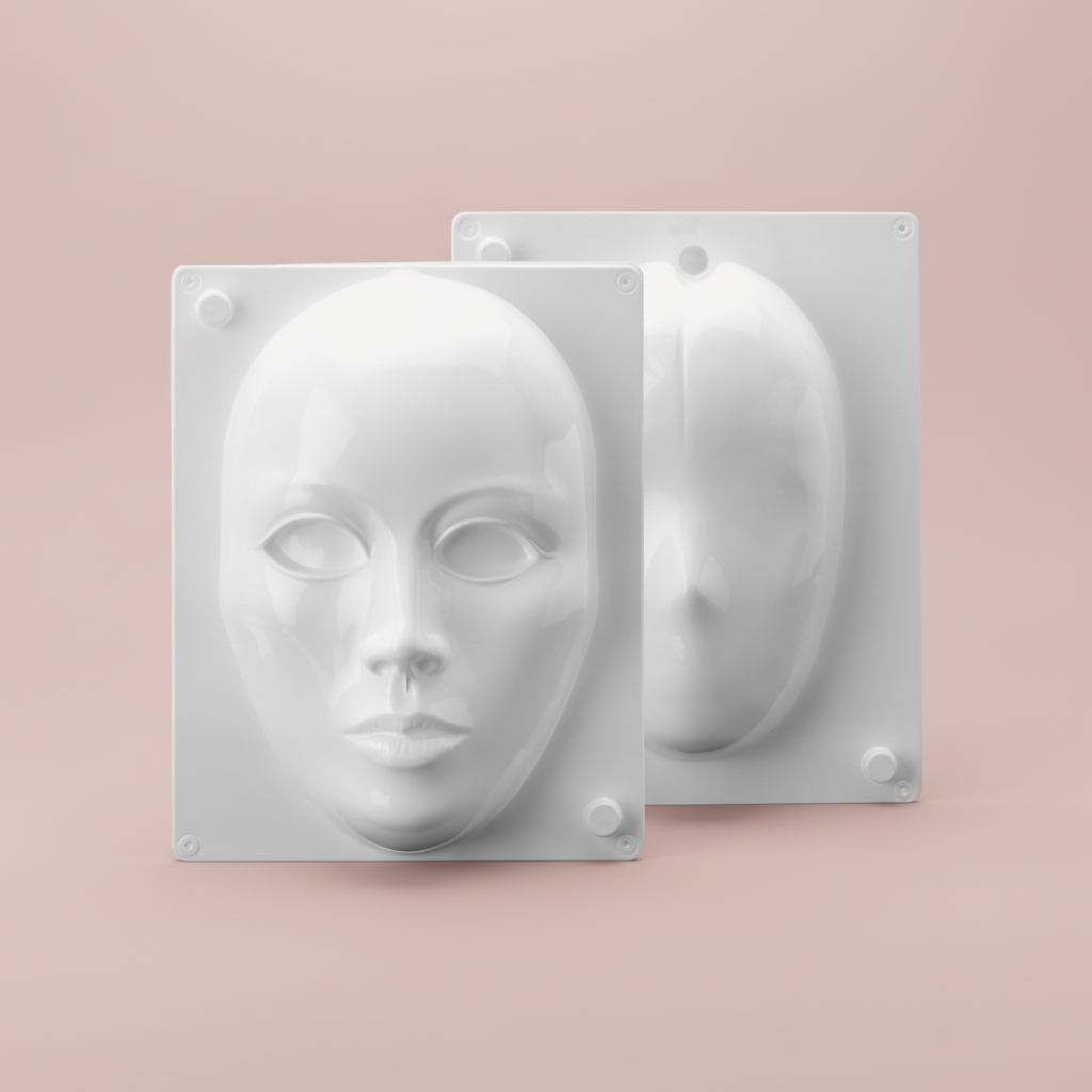 Giessform Maske "Fashion" 18cm - Kidis Art