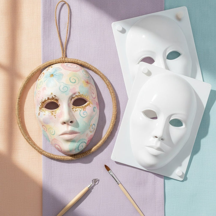 Giessform Maske "Fashion" 18cm - Kidis Art