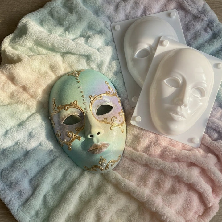 Giessform Maske "Fashion" 18cm - Kidis Art