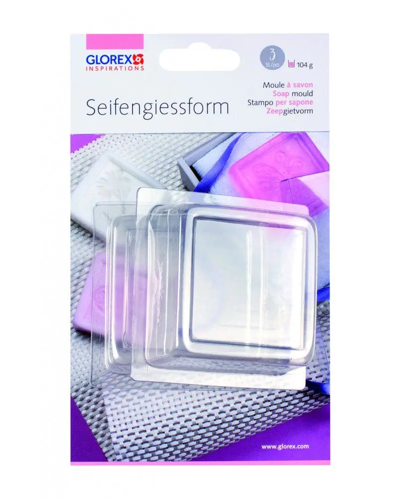 Giessform quadrat 3St - Kidis Art