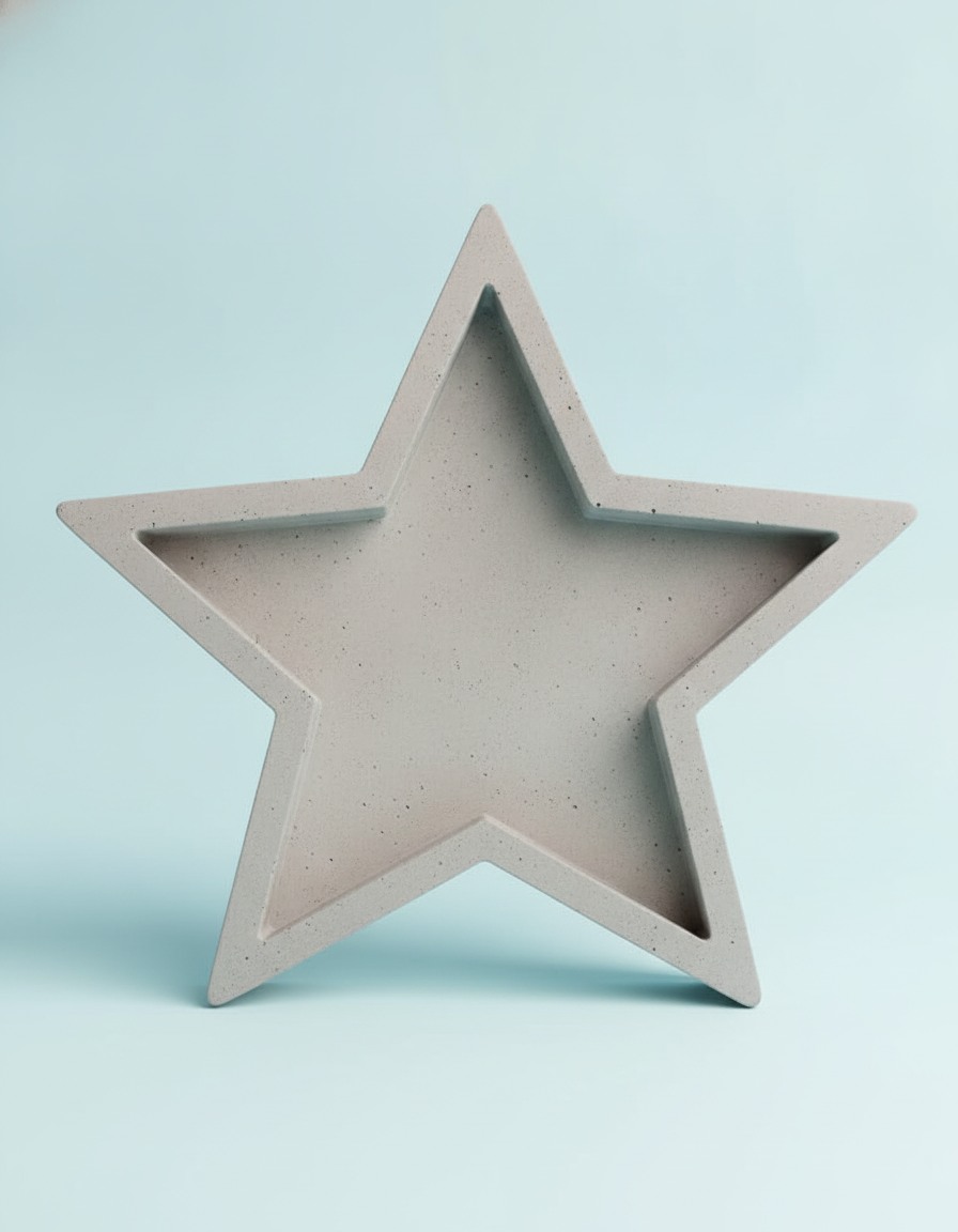 Giessform Sternschale 22cm - Kidis Art
