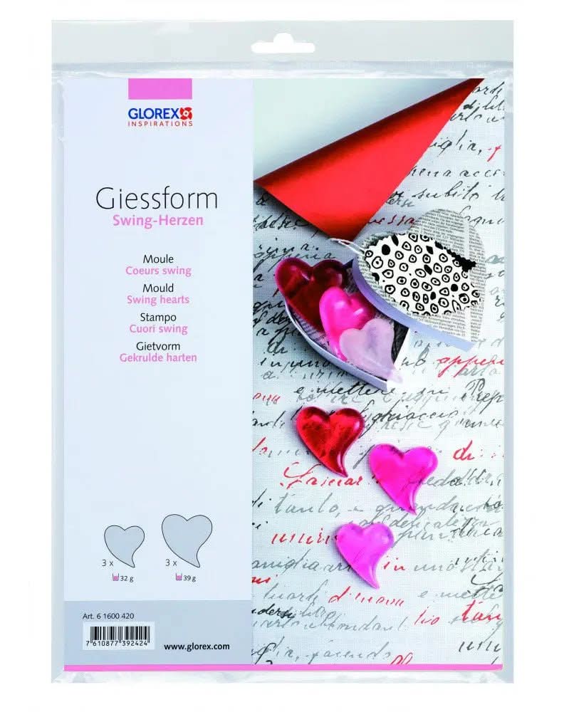 Giessform Swing-Herz - Kidis Art