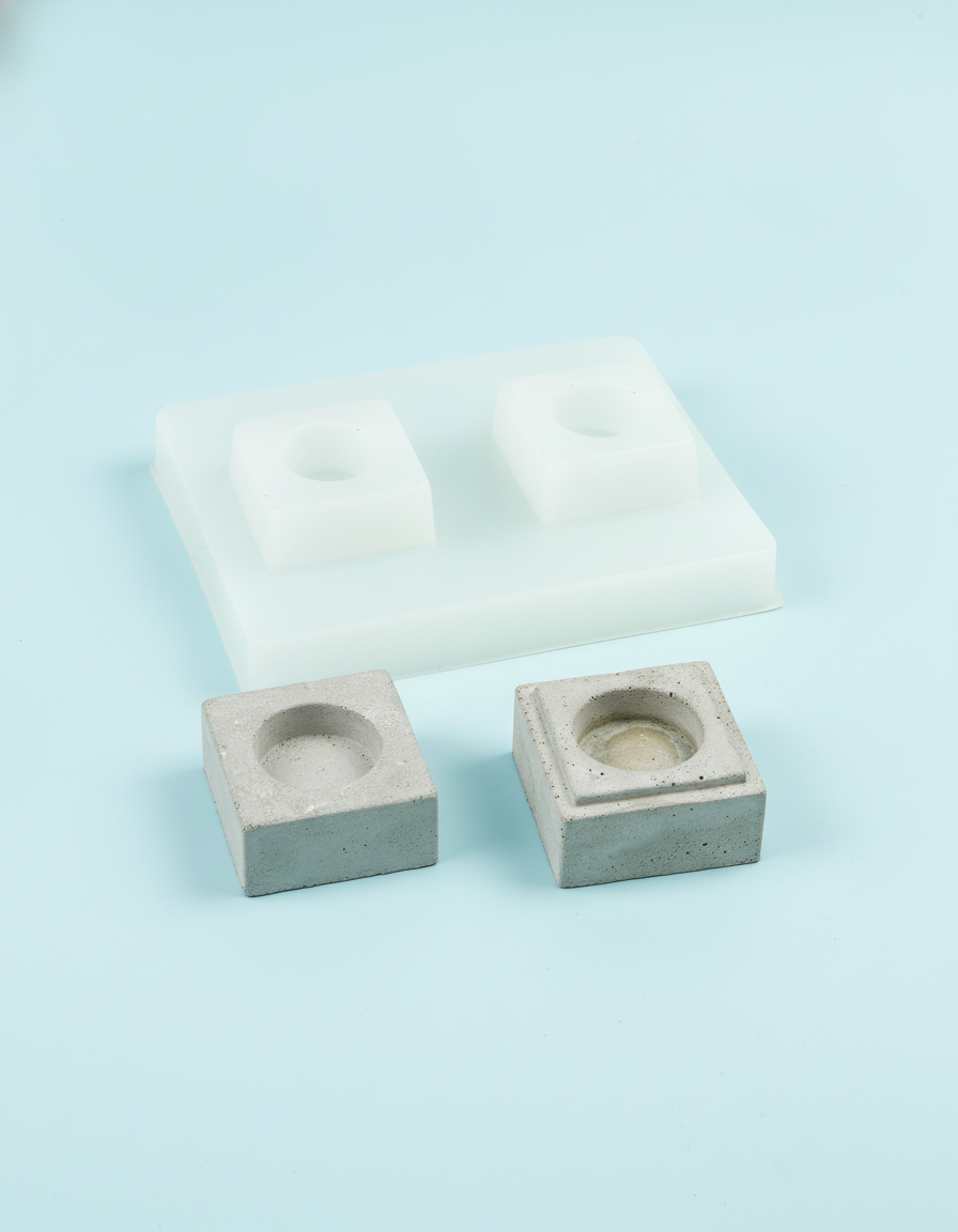 Giessform Teelichthalter 7x7cm - Kidis Art